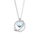 Celestial | Planet Sky Blue Topaz Necklace - Chakra Energy Co